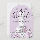 Vrijgezellenfeest van het Wit-huwelijk van Lavende Kaart (Voorkant)