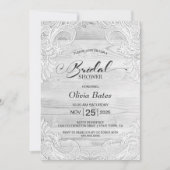 Vrijgezellenfeest van kant-en-klaar hout kaart (Voorkant)