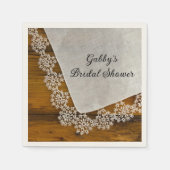 Vrijgezellenfeest van landkant en hout van Barn Wo Servetten (Voorkant)