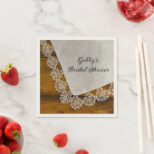 Vrijgezellenfeest van landkant en hout van Barn Wo Servetten (Insitu)