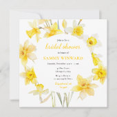 Vrijgezellenfeest van lente-dedils kaart (Voorkant)