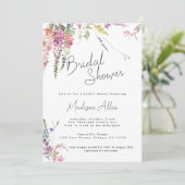 Vrijgezellenfeest van lentemiebloem aankondiging (Staand voorkant)