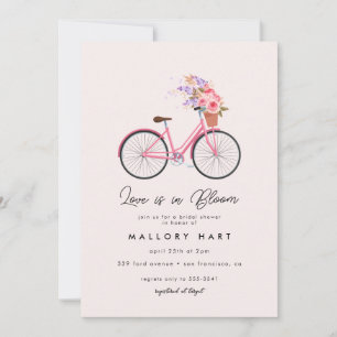 Vrijgezellenfeest van lentevloeistof Bouquet Kaart