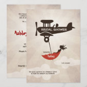 VRIJGEZELLENFEEST VAN LICHTE VLIEGTUIGEN KAART (Voorkant / Achterkant)