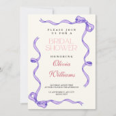 Vrijgezellenfeest van lint kaart (Voorkant)