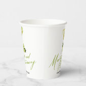 Vrijgezellenfeest van Margs & Matrimony Papieren Bekers (Rechts)