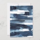 Vrijgezellenfeest van marineslauw en witkoraalrif kaart (Achterkant)