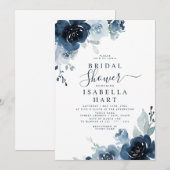 Vrijgezellenfeest van mosterdblauw marinesleisteen kaart (Voorkant / Achterkant)