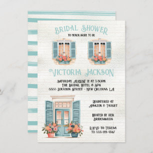 Vrijgezellenfeest van New Orleans Kaart