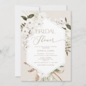 Vrijgezellenfeest van Pampas-grasboho Kaart (Voorkant)