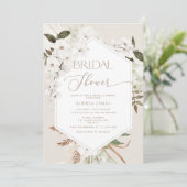 Vrijgezellenfeest van Pampas-grasboho Kaart (Staand voorkant)