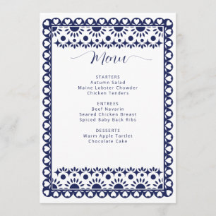 Vrijgezellenfeest van Papel Picado Boho Menu