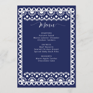 Vrijgezellenfeest van Papel Picado Boho Menu