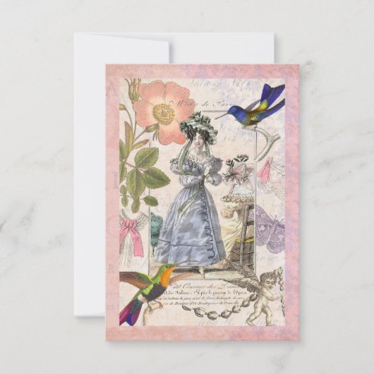  Vrijgezellenfeest van Parijs of Birthday Party Kaart (Voorkant)