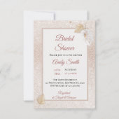 Vrijgezellenfeest van pasta Gray Silk Invintonijn RSVP Kaartje (Voorkant)