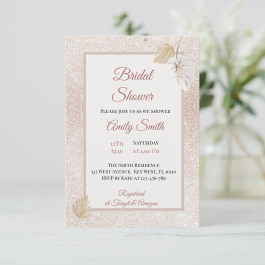 Vrijgezellenfeest van pasta Gray Silk Invintonijn RSVP Kaartje (Staand voorkant)