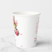 Vrijgezellenfeest van Petals en Prosecco Papieren Bekers (Rechts)