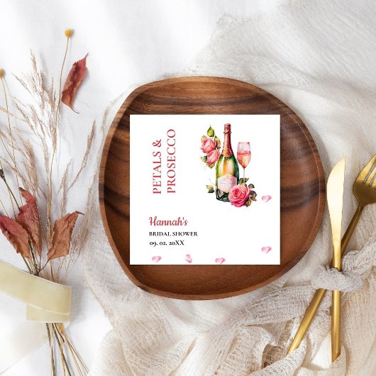 Vrijgezellenfeest van Petals en Prosecco Servet