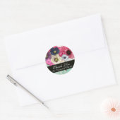 Vrijgezellenfeest VAN PINKROSEN EN VAN ANEMONSENST Ronde Sticker (Envelop)
