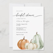 Vrijgezellenfeest van pompoen kaart (Voorkant)