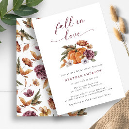 Vrijgezellenfeest van pompoen kaart