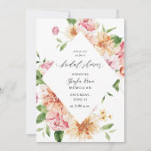 Vrijgezellenfeest van roze en perforatie kaart (Voorkant)