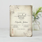 Vrijgezellenfeest van Rozen met draadGlass String Kaart (Staand voorkant)