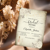 Vrijgezellenfeest van Rozen met draadGlass String Kaart