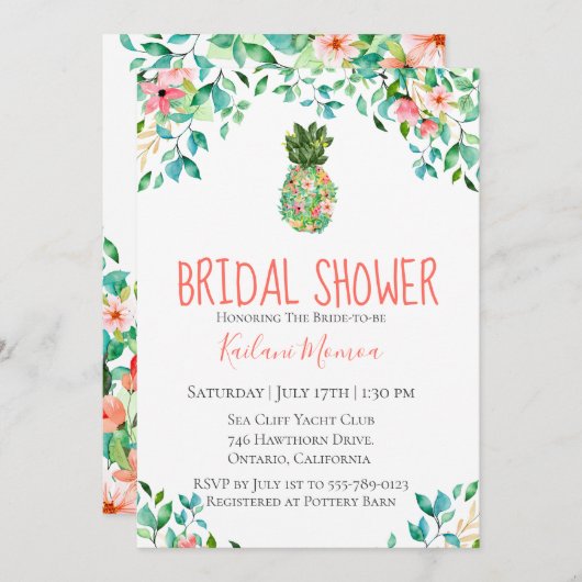 Vrijgezellenfeest van sinaasappelen met flessen kaart (Voorkant / Achterkant)