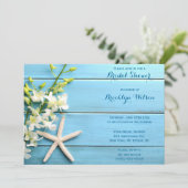 Vrijgezellenfeest van staartrottoirs met orchideeë kaart (Staand voorkant)