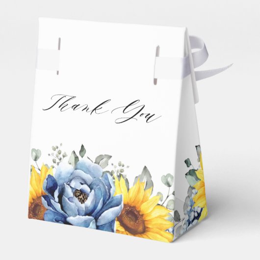 Vrijgezellenfeest van Sunflower Dusty Blue Slate P Bedankdoosjes (Achterkant)