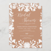 Vrijgezellenfeest van Talavera Boho Barro Kaart (Voorkant / Achterkant)