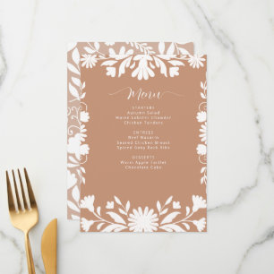 Vrijgezellenfeest van Talavera Boho Barro Menu