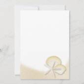 Vrijgezellenfeest van Tropical Sands Kaart (Achterkant)