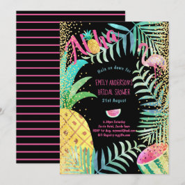 Vrijgezellenfeest van Tropisch Hawaiian Luau Kaart