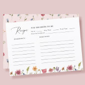 Vrijgezellenfeest van tuinbouwbloem informatiekaartje