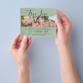 Vrijgezellenfeest van Verloving van de Uitnodiging Flyer (Hand)