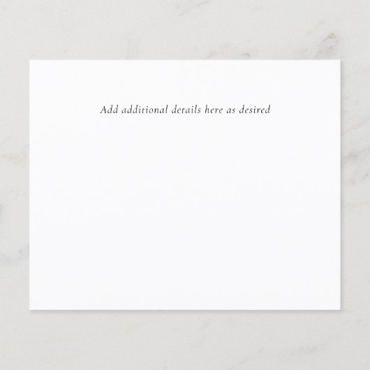 Vrijgezellenfeest van Verloving van de Uitnodiging Flyer (Achterkant)