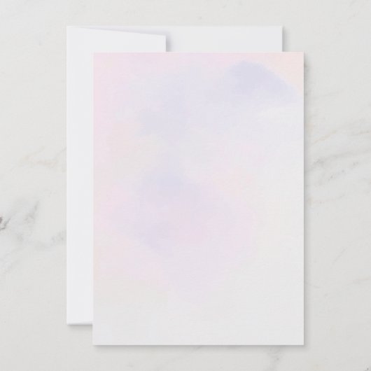 Vrijgezellenfeest van vlinder bedankkaart (Achterkant)