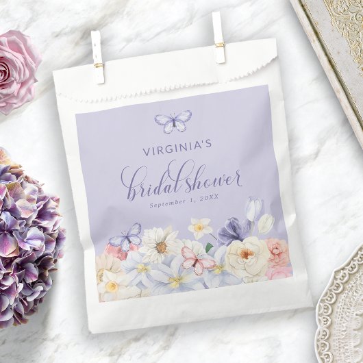 Vrijgezellenfeest van vlinder bedankzakje