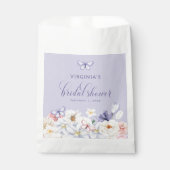 Vrijgezellenfeest van vlinder bedankzakje (Voorkant)