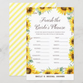 Vrijgezellenfeest van voorjaarszonnebloem, AFGEDRU (Voorkant / Achterkant)