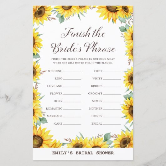 Vrijgezellenfeest van voorjaarszonnebloem, AFGEDRU (Voorkant)