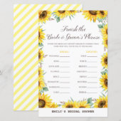 Vrijgezellenfeest van voorjaarszonnebloem, AFGEDRU (Voorkant / Achterkant)