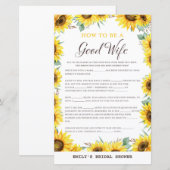 Vrijgezellenfeest van voorjaarszonnebloem, AFGEDRU (Voorkant / Achterkant)