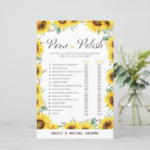 Vrijgezellenfeest van voorjaarszonnebloem, AFGEDRU (Staand voorkant)