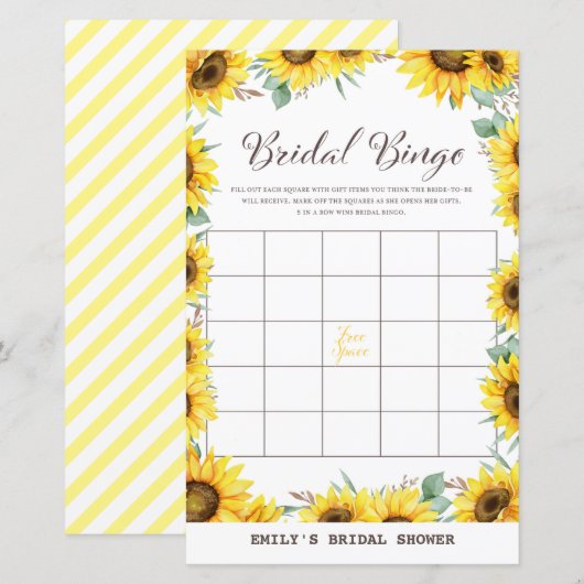 Vrijgezellenfeest van voorjaarszonnebloem, AFGEDRU (Voorkant / Achterkant)