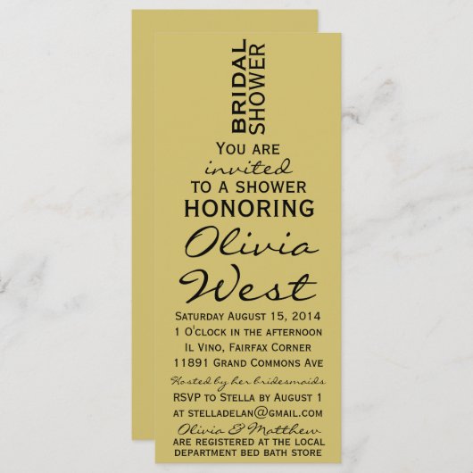 Vrijgezellenfeest van wijnflessen Uitnodiging - Ch (Voorkant / Achterkant)