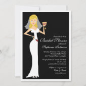 Vrijgezellenfeest van wijnthema's Uitnodiging (Voorkant)