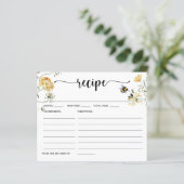 Vrijgezellenfeest van wilde bijen Kaart ontvangen (Staand voorkant)